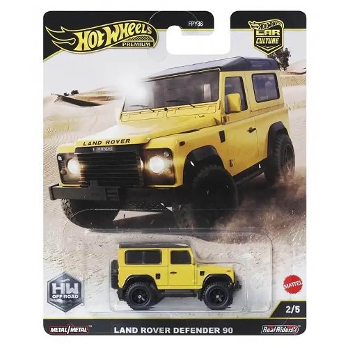 Hot Wheels Premium: Car Culture - Land Cruiser
Defender 90 Vehicle (JBK74)