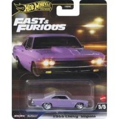 Hot Wheels Premium: Fast & Furious - 1966
Chevy Impala (JBL95)