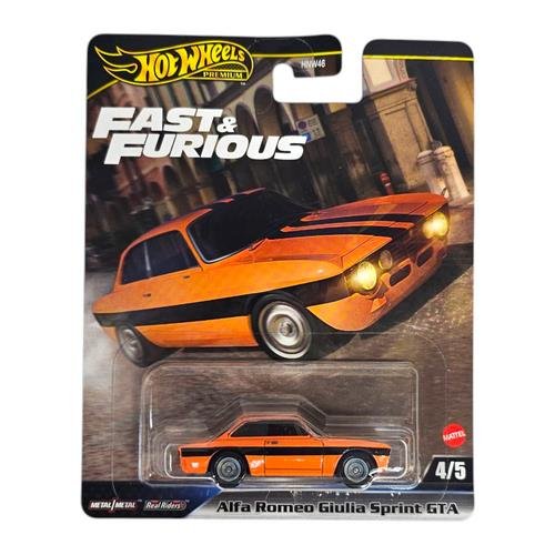 Hot Wheels Premium: Fast & Furious - Alfa Romeo
Giulia Sprint GTA (JBL96)