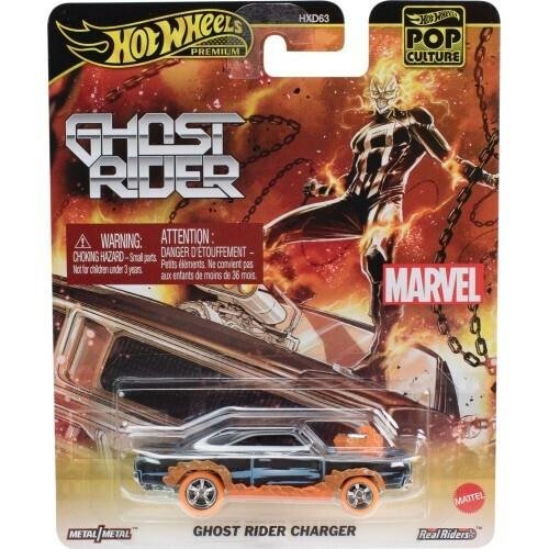 Hot Wheels Premium: Ghost Rider - Charger Vehicle
(JBL81)