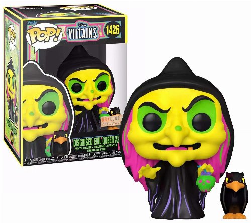 Φιγούρα Funko POP! Disney - Disguised Evil Queen with
Raven (Black Light) #1426 (Exclusive)