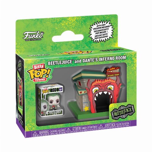 Funko Bitty POP! Town: Beetlejuice - Beetlejuice and
Dante's Inferno Room Φιγούρα
