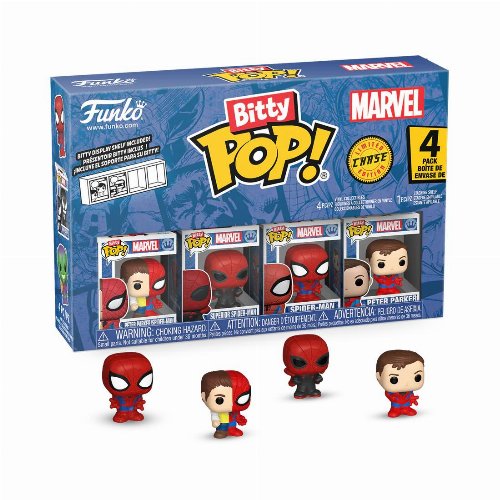 Funko Bitty POP! Spider-Man - Parker Split, Superior
Spider-Man, Spider-Man & Chase Mystery 4-Pack
Φιγούρες