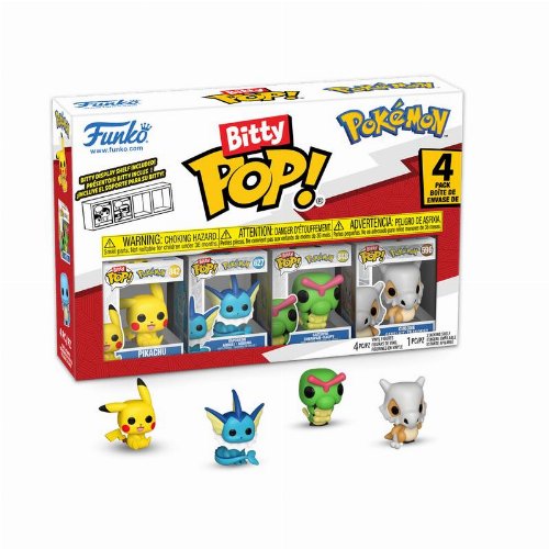 Funko Bitty POP! Pokemon - Pikachu, Vaporeon, Caterpie
& Chase Mystery 4-Pack Φιγούρες