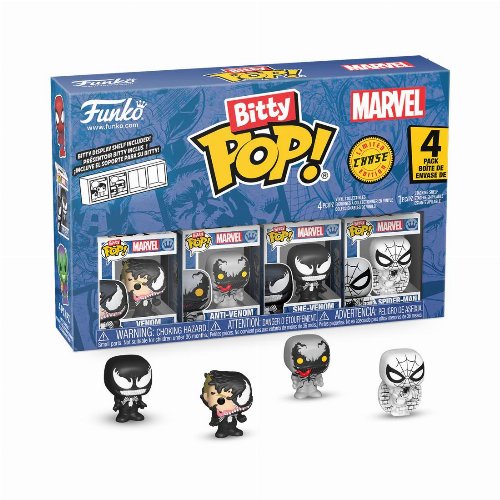 Funko Bitty POP! Spider-Man - She-Venom, Venom,
Anti-Venom & Chase Mystery 4-Pack Φιγούρες