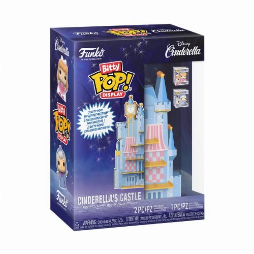 Funko Bitty POP! Disney - Cinderella's Castle Display
Shelf (Περιέχει 2 Bitty POP!)