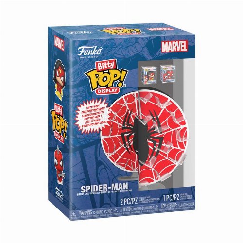 Funko Bitty POP! Marvel- Spider-Man's Web Display
Shelf (Περιέχει 2 Bitty POP!)