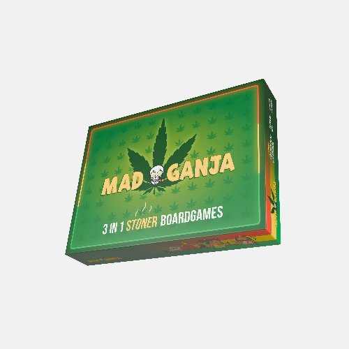 Επιτραπέζιο Παιχνίδι MadGanja - 3 in 1 Weed Game
(18+)