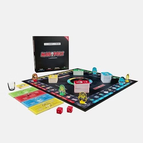 Board Game MadPoly - Fun Party Drinking Game
(18+)