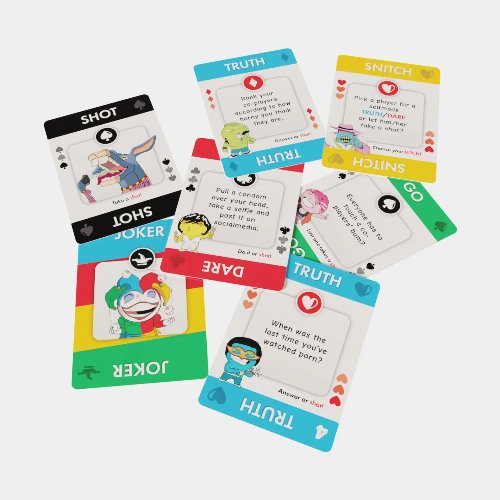 Επιτραπέζιο Παιχνίδι MadWish - Truth or Dare Playing
Cards (18+)