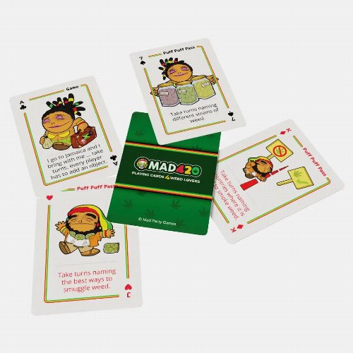 Επιτραπέζιο Παιχνίδι Mad420 - Playing Cards
(18+)