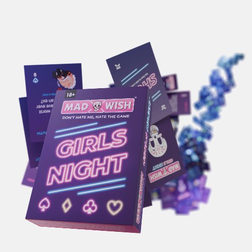 Επιτραπέζιο Παιχνίδι MadWish - Girls Night Playing
Cards (18+)
