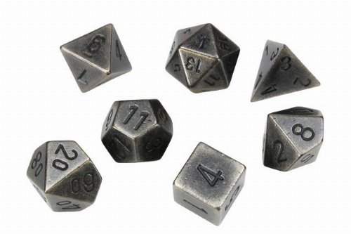 Σετ Ζάρια - 7 Dice Set Solid Dark
Metal