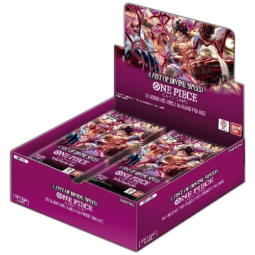 One Piece Card Game - OP11 A Fist of Divine Speed
Booster Box (24 packs)