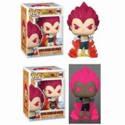 Φιγούρα Funko POP! Bundle of 2: Dragon Ball - Super
Saiyan God Vegeta & Chase GITD #1868 (Exclusive)