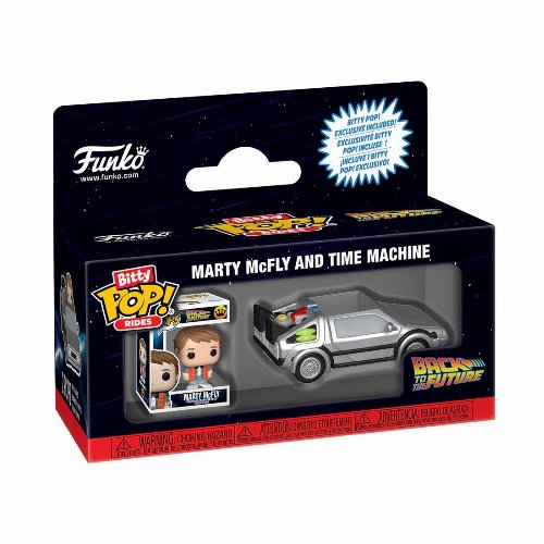 Funko Bitty POP! Town: Back to the Future - Marty
McFly and Time Machine Φιγούρα