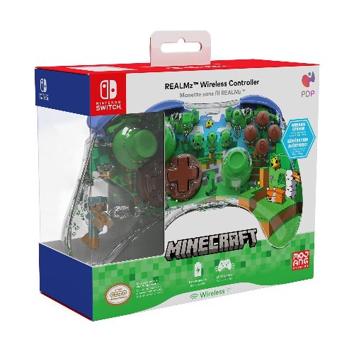 PDP: REALMz - Wireless Controller Minecraft Forest
Biome [For Nintendo Switch]