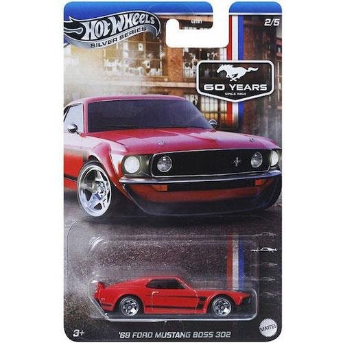 Hot Wheels - Silver Series: 60 years - '69 Ford
Mustang Boss 302 (JBY51)