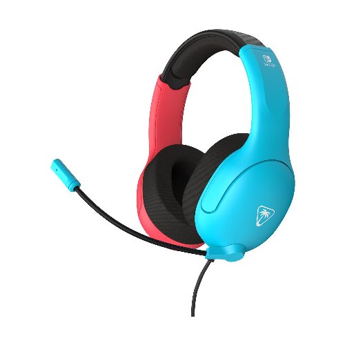 Turtle Beach: Airlite Fit - Wired Gaming Headset [For
Nintendo Switch] (Color: Neon Blue & Red)
