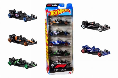 Hot Wheels - Σετ των 5 Αυτοκινήτων Formula 1
(JBJ78)