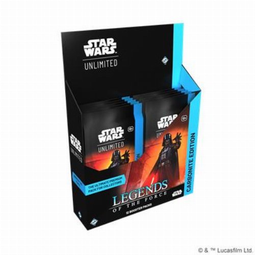 Star Wars: Unlimited - Legends of the Force Carbonite
Booster Box (12 Boosters)