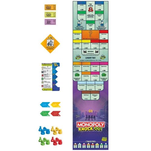 Επιτραπέζιο Παιχνίδι Monopoly: Knockout