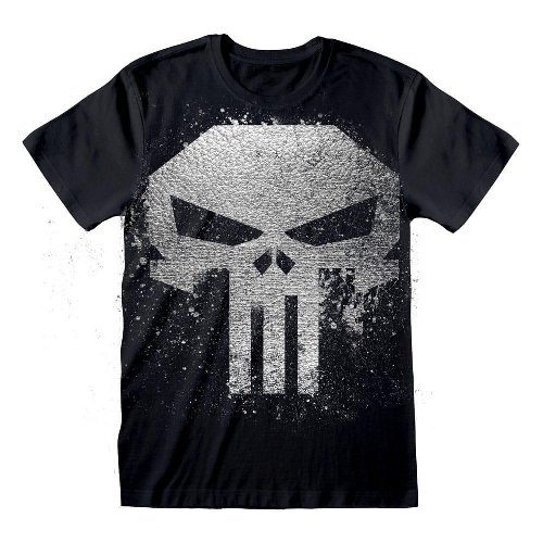 Marvel: Punisher - Skull With Metallic Ink T-Shirt
(L)