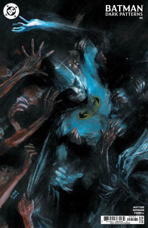 Τεύχος Κόμικ Batman Dark Patterns #5 (OF 12) Simmonds
Cardstock Variant Cover