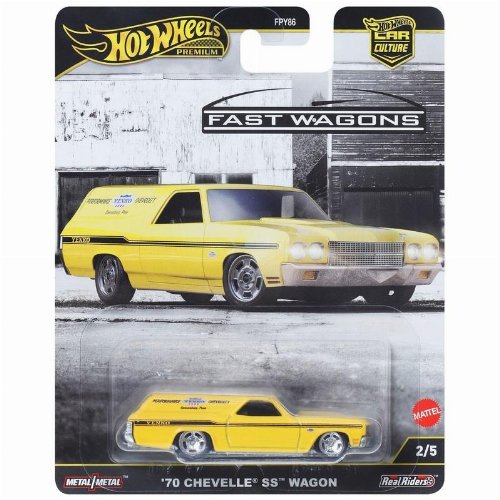 Hot Wheels Premium Car Culture: Fast Wagons - '70
Chevelle SS Wagon (JBK67)