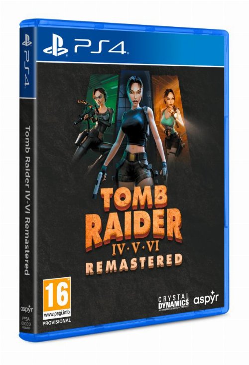 Playstation 4 Game - Tomb Raider IV-VI Remastered
Starring Lara Croft