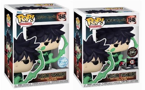 Φιγούρα Funko POP! Bundle of 2: Jujutsu Kaisen -
Megumi Fushiguro #1646 (Exclusive) & GITD Chase