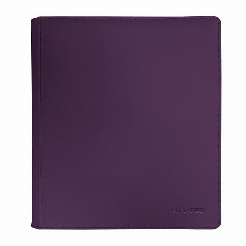 Ultra Pro 12-Pocket Vivid Zippered Pro-Binder -
Midnight Plum