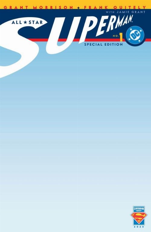 Τεύχος Κόμικ Superman Day 2025: All-Star Superman
Special Edition #1 Blank Variant