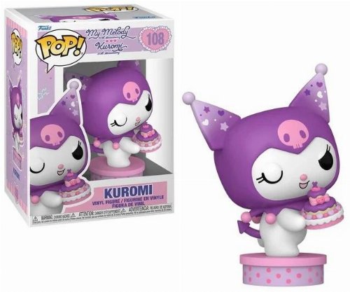Φιγούρα Funko POP! Sanrio: Hello Kitty and Friends -
Kuromi with Cake (20th Anniversary) #108