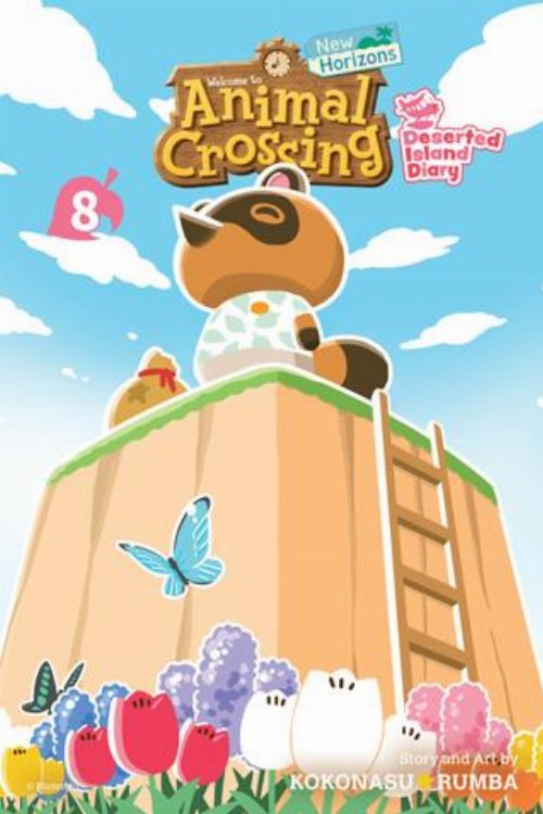 Τόμος Manga Animal Crossing: New Horizons: Deserted
Island Diary Vol. 08