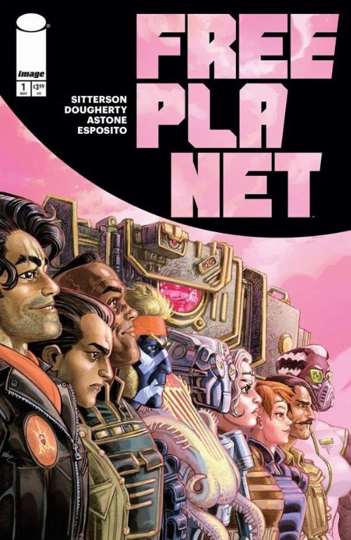 Τεύχος Κόμικ Free Planet #1