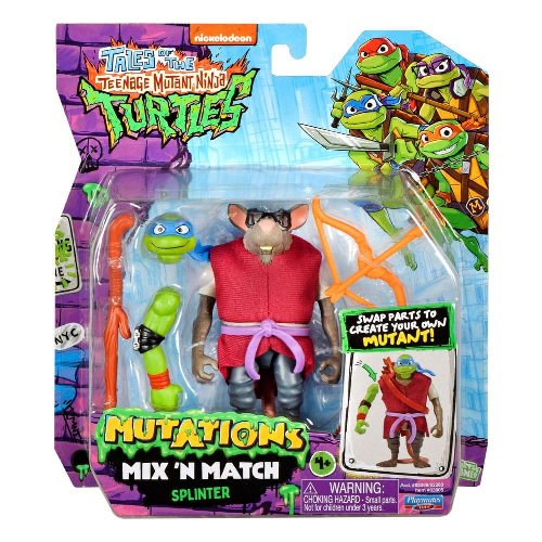 Teenage Mutant Ninja Turtles: Mutant Mayhem - Mix 'n
Match: Splinter Φιγούρα Δράσης (12cm)