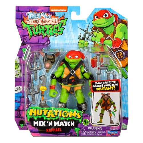 Teenage Mutant Ninja Turtles: Mutant Mayhem - Mix 'n
Match: Raphael Φιγούρα Δράσης (12cm)