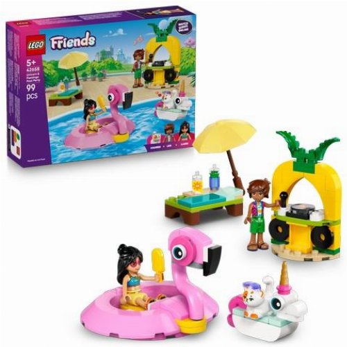 LEGO Friends - Unicorn & Flamingo Pool Party
(42658)
