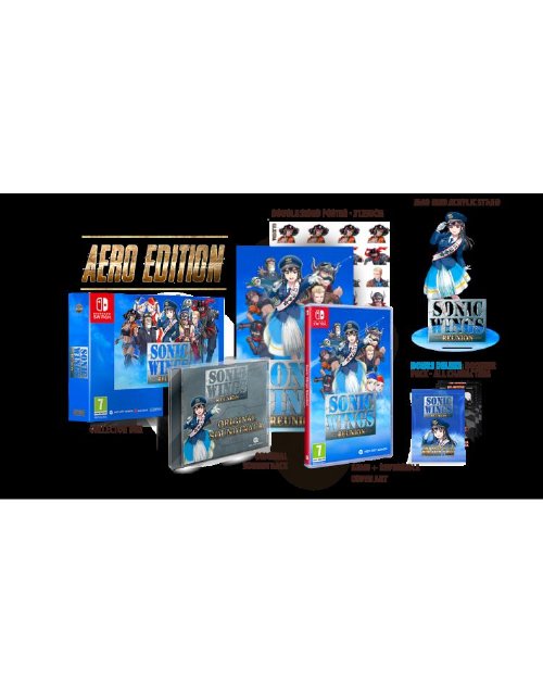 Nintendo Switch Game - Sonic Wings Reunion -
Collector's Edition