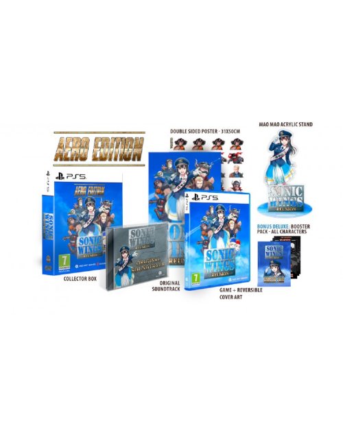 Playstation 5 Game - Sonic Wings Reunion - Collector's
Edition