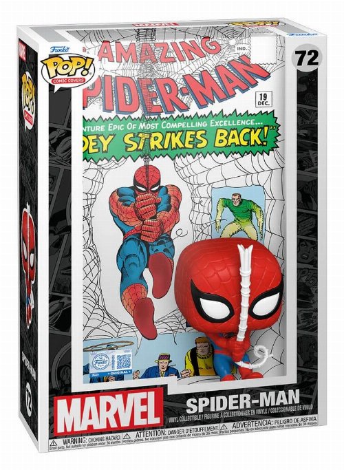 Φιγούρα Funko POP! Comic Covers: Marvel - The Amazing
Spider-Man "Spidey Strikes Bak" #72