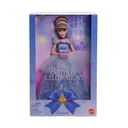 Mattel Disney Princess: Birthday Celebration -
Cinderella Doll (JCR78)