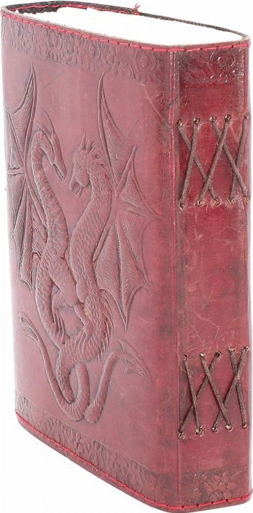 Double Dragon - Leather Embossed Journal &
Lock