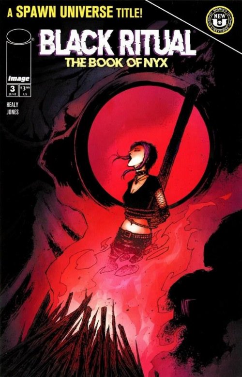 Τεύχος Κόμικ Spawn Black Ritual: The Book of Nyx #3
(OF 7)