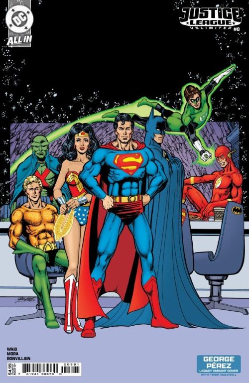 Τεύχος Κόμικ Justice League Unlimited #8 Pérez Legacy
Variant Cover