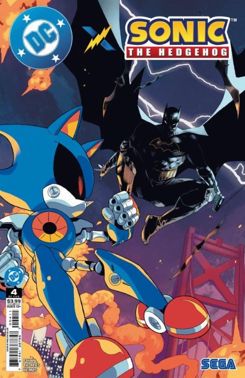 Τεύχος Κόμικ DC x Sonic the Hedgehog #4 (OF
5)