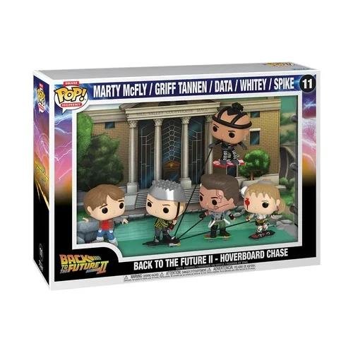 Figures Funko POP! Moment Deluxe: Back to the
Future 2 - Hoverboard Chase #11