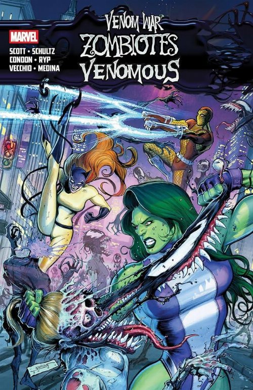 Εικονογραφημένος Τόμος Venom War:
Zombiotes/Venomous