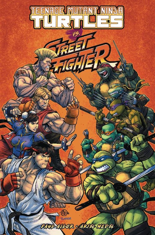Εικονογραφημένος Τόμος Teenage Mutant Ninja Turtles
Vs. Street Fighter